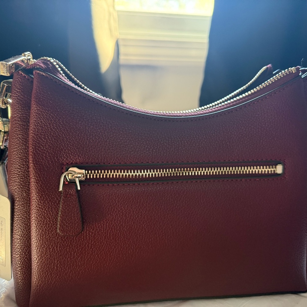 GUESS Deep Red Crossbody Bag - Picture 2 of 7